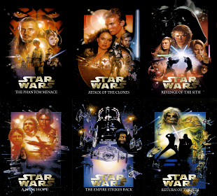 Star Wars The Complete Saga 1-6 สตาร์ วอร์ส เดอะ คอมพลีท ซาก้า ภาค 1-6